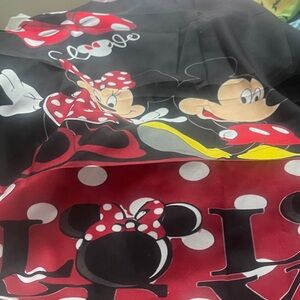 Disney Mickey and Minnie Mouse Red and White apron